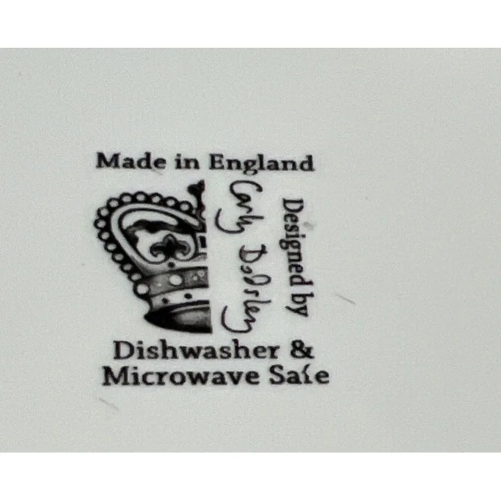 Set Of 2 CARLY DODSLEY Made In England CHICKEN ROOSTER HEN Bowls Cereal Salad